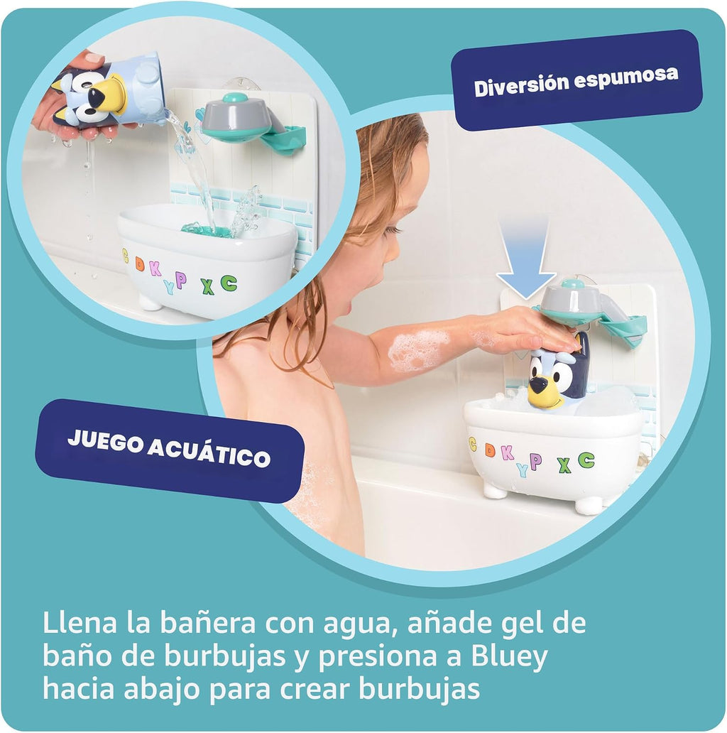 TOMY Toomies Shower & Scrub Bluey Bath Toy by TOMY Toomies