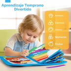 hahaland Libro ocupado de juguete del Arca de Noé para niños de 1 a 3 años