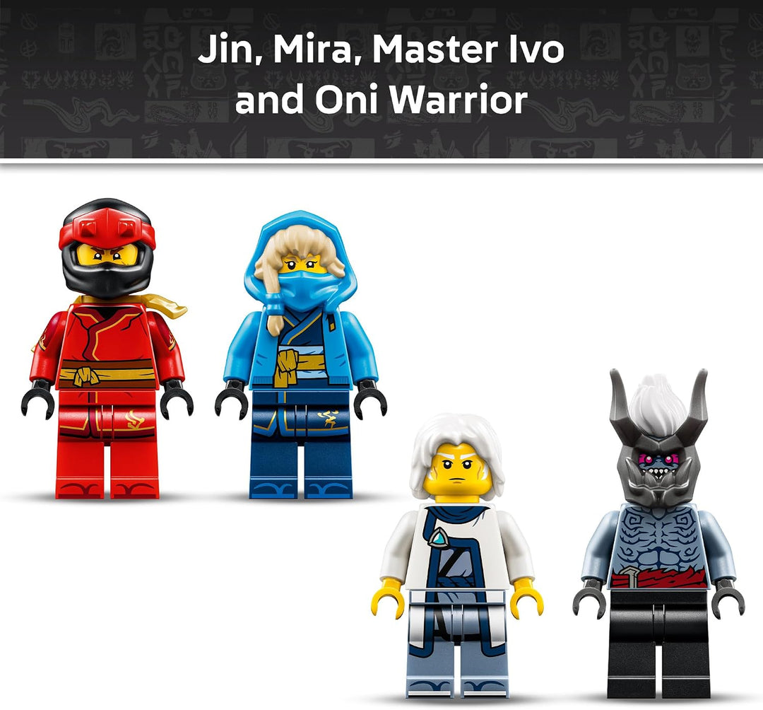 LEGO NINJAGO Batalla en Dragon's Blade 71871 | Juguete de construcc...
