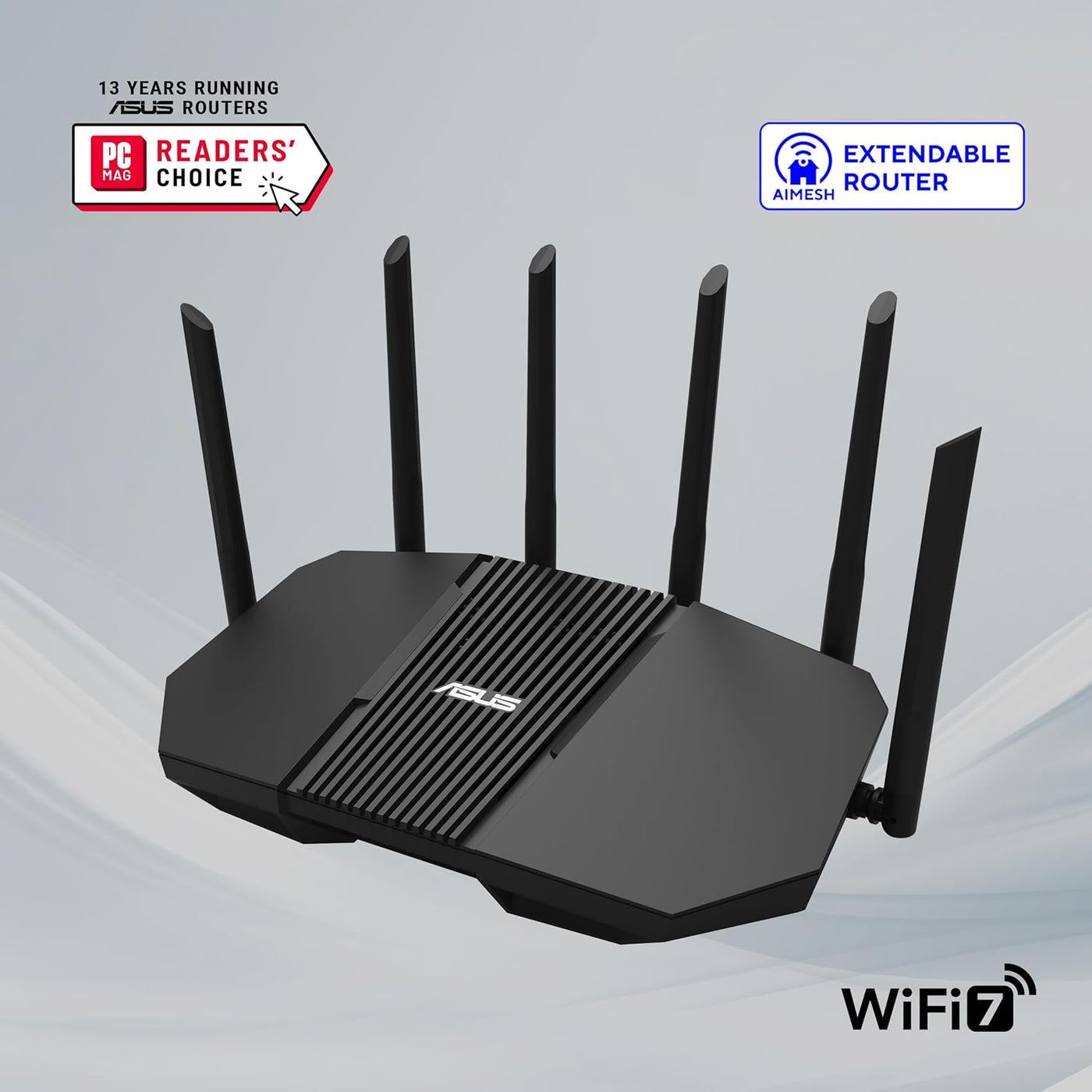 ASUS RT-BE90U Tri-Band WiFi 7 Router: Seguridad de red de grado com...