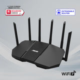 ASUS RT-BE90U Tri-Band WiFi 7 Router: Seguridad de red de grado com...