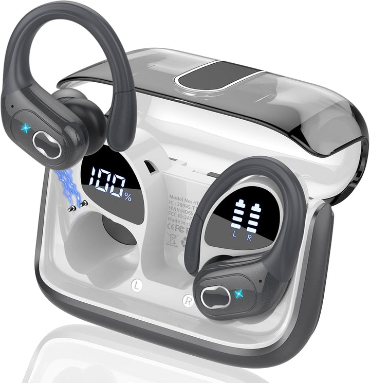 Aptkdoe Auriculares Inalámbricos 75hrs Bluetooth 5.4 Auriculares De...