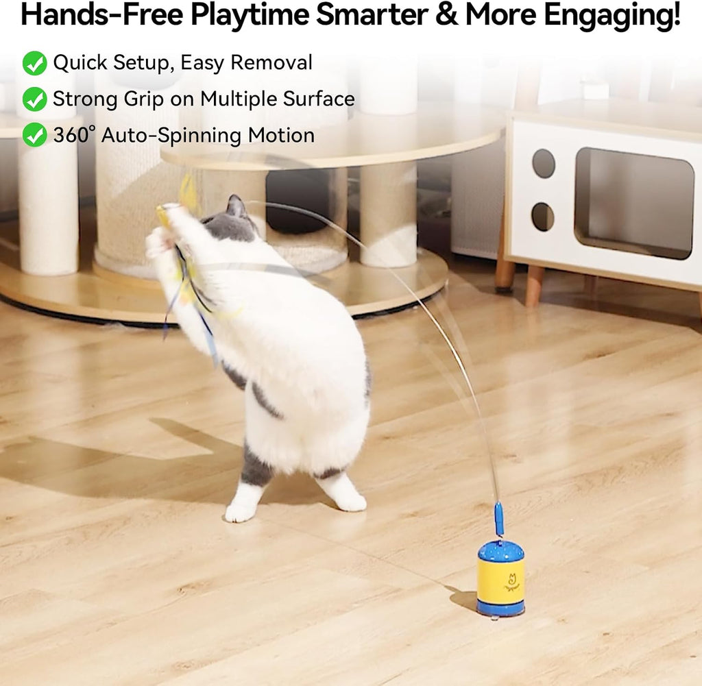 Migipaws Juguetes para gatos, un Bondle de Migi-Mouse y Migi-Teaser