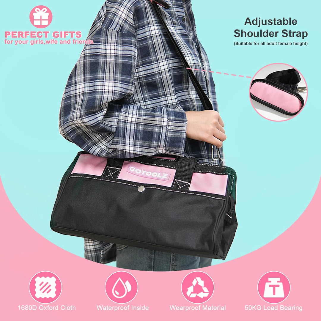 Juego de taladro inalámbrico, kit de herramientas para el hogar de...