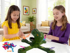 Juego de mesa clásico de dinosaurio de alimentación, juego de disparos de acción multijugador, juguete de huesos de comer dinosaurios, divertido desafío de velocidad de reacción para niños