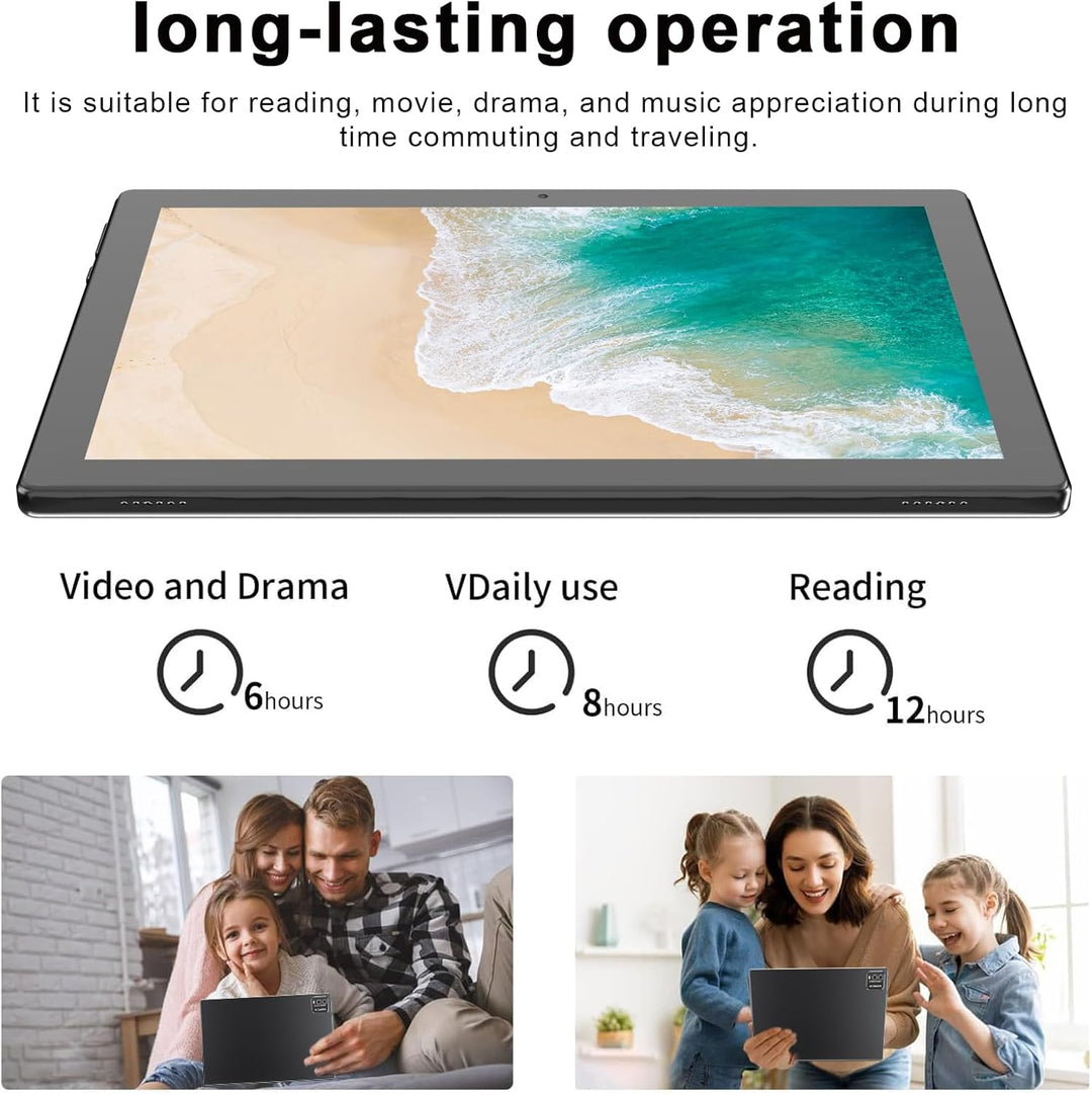 HOTTABLET 10" Tableta Android 15 de 12 (4+8Expand) GB RAM+64GB...