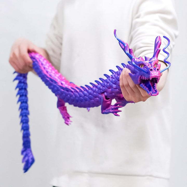 Modelos de dragón impresos en 3D súper grandes de 47.3 pulgadas, fi...