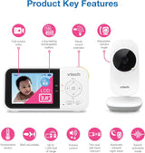 VTech VM819 Baby Monitor + BC8211 Myla the Monkey Bundle - Monitor...