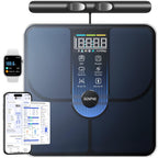 RENPHO MorphoScan Lite Scale de Bioimpedancia Corporal con Manija, Pantalla Clara
