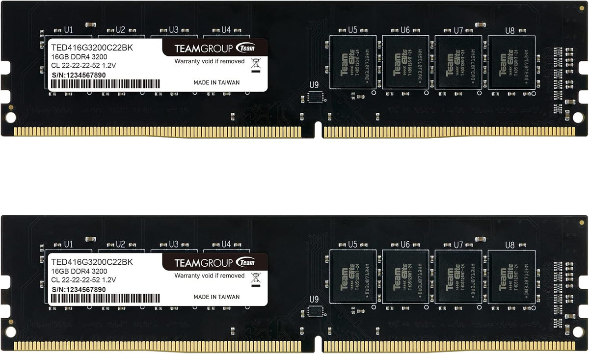 TEAMGROUP Elite DDR4 8 GB individual 2666 MHz PC4-21300 CL19 sin búfer TED48G2666C1901, Canal único