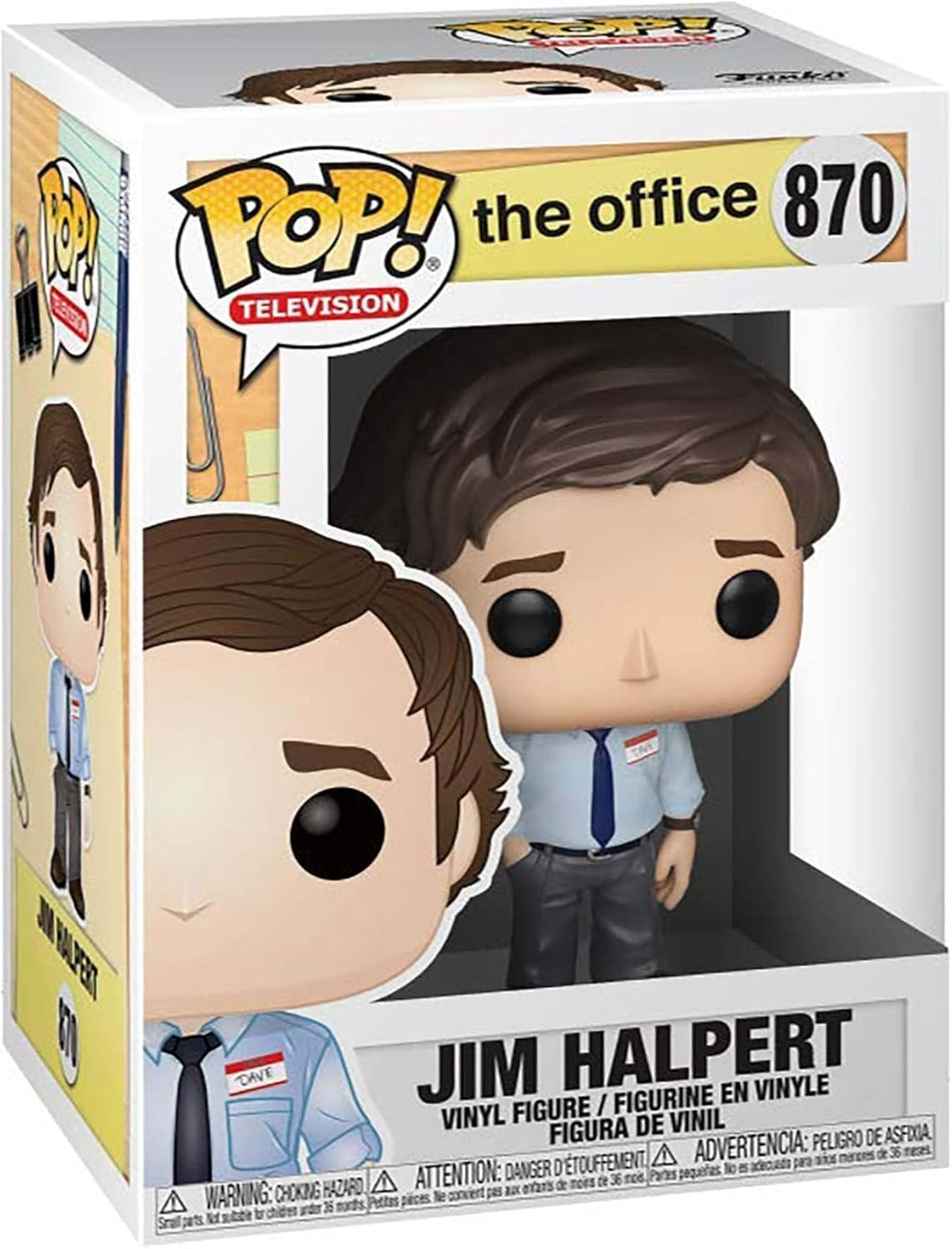 Funko Pop TV: The Office - Jim Halpert - Variante de Chance of Rare...