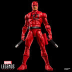 Marvel Legends Series Secret Wars Daredevil, Retro Comics Figura de acción coleccionable de 6 pulgadas con escudo lenticular