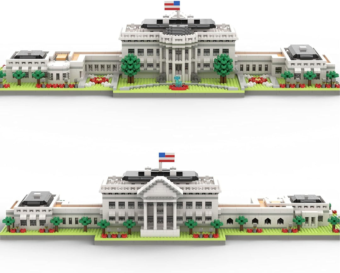 SEMKY Micro Mini Blocks White House Famous Landmark Set -