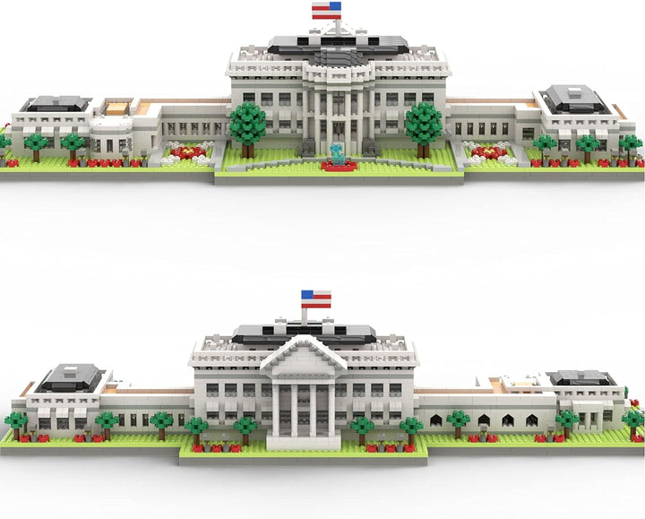 SEMKY Micro Mini Blocks White House Famous Landmark Set -