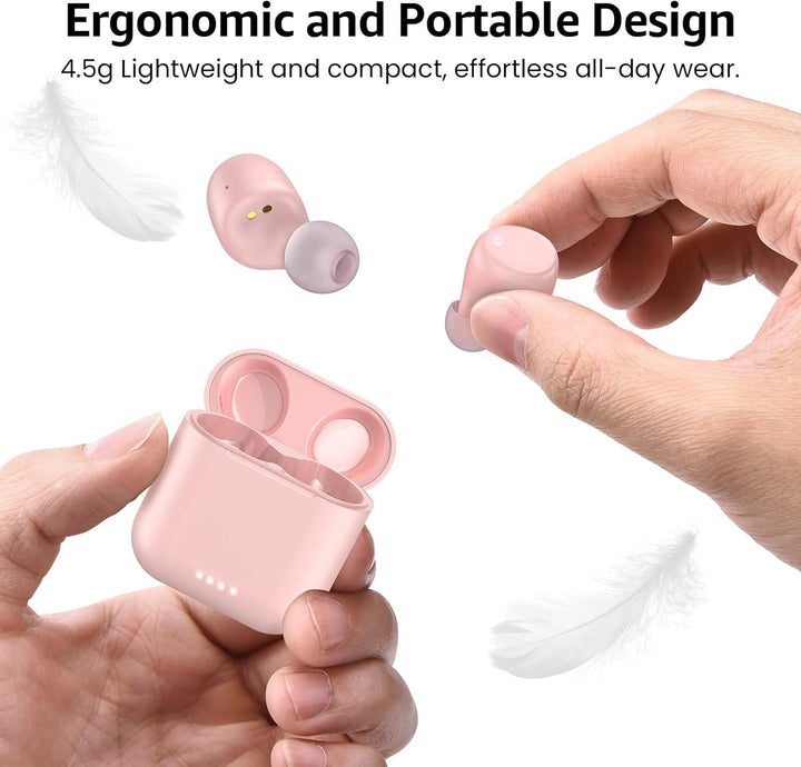 TOZO Auriculares inalámbricos T6, auriculares Bluetooth 5.3, sonido...
