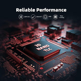 KingSpec Serie NX Gen3x4 NVMe M.2 SSD de 2 TB, hasta 3500 MB\/s, un...