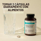 NatureWise Multivitamínico para mujeres + apoyo al estrés con alime...