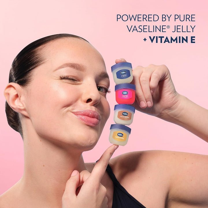 Vaseline Paquete variado de 8 bálsamos labiales originales, crema b...