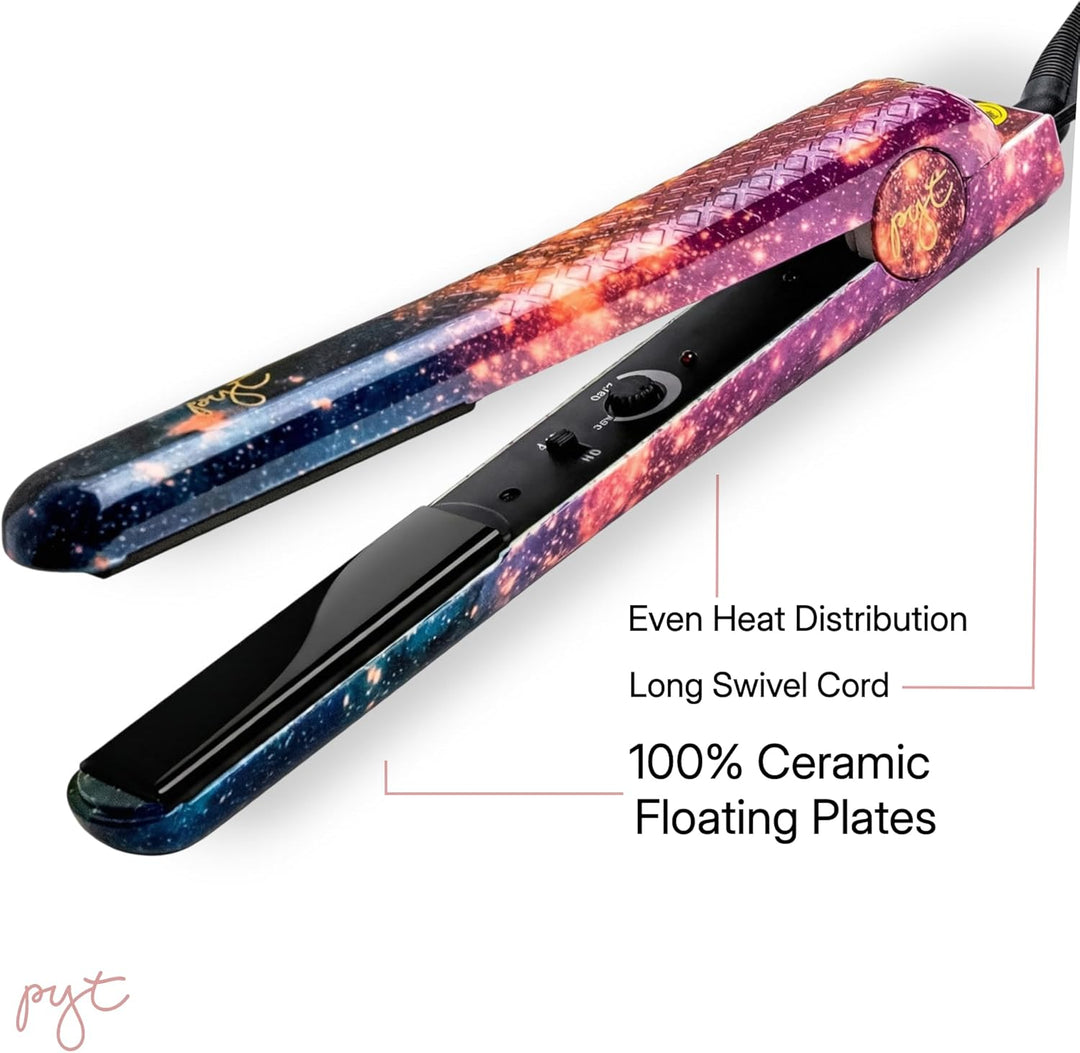 PYT Unicorn Pro - Plancha de pelo de cerámica para un estilo profes...