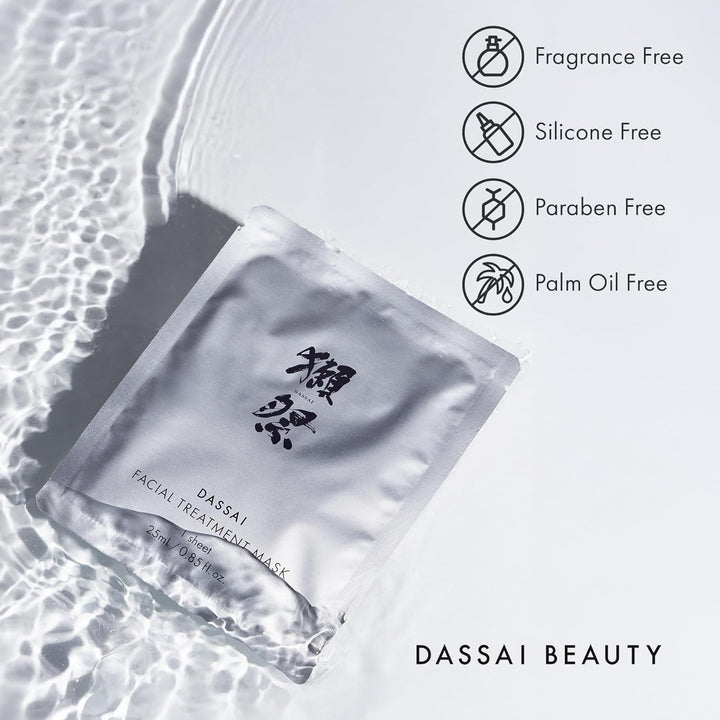 Dassai-beauty - Mascarilla facial en lámina, fermento de sake Dassa...