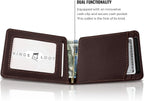 Kings Loot Cartera para hombres, bloqueo RFID, bolsillo para efectivo