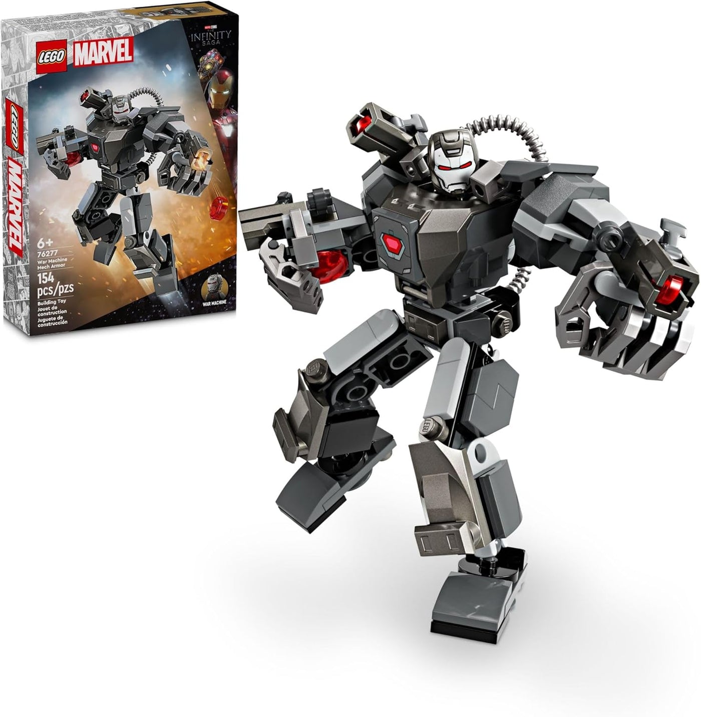 LEGO Marvel War Machine Mech Armor figura de acción de