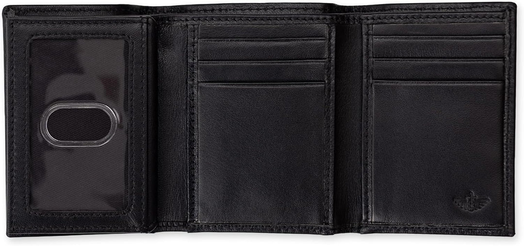 Dockers Billetera de perfil delgado con capacidad extra para hombre...