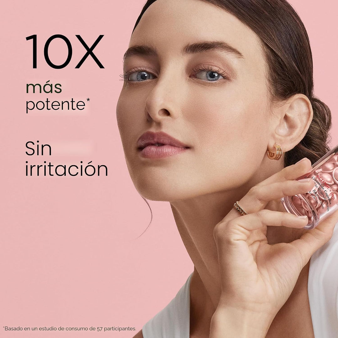 Cápsulas de suero facial de retinol + HPR de ceramidas de Elizabeth...