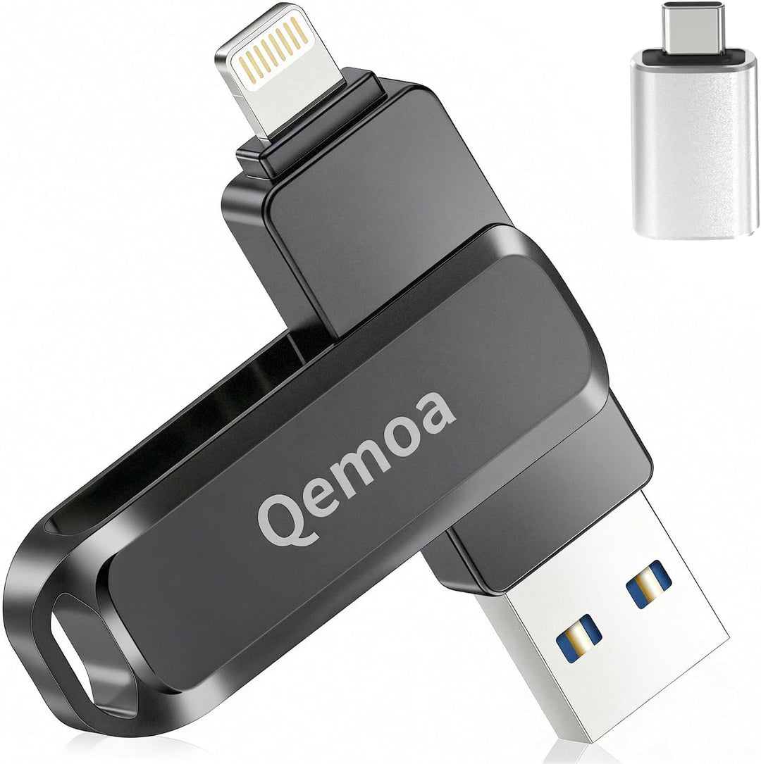Memoria externa de 256 GB con certificación MFi para iPhone, almace...