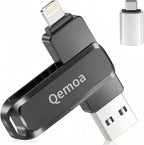 Memoria externa de 256 GB con certificación MFi para iPhone, Negro