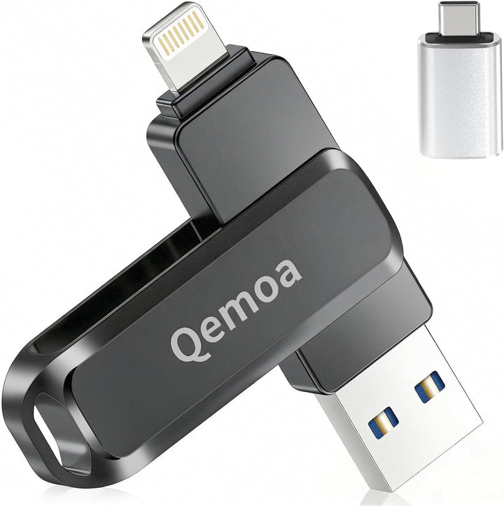 Memoria externa de 256 GB con certificación MFi para iPhone, almace...