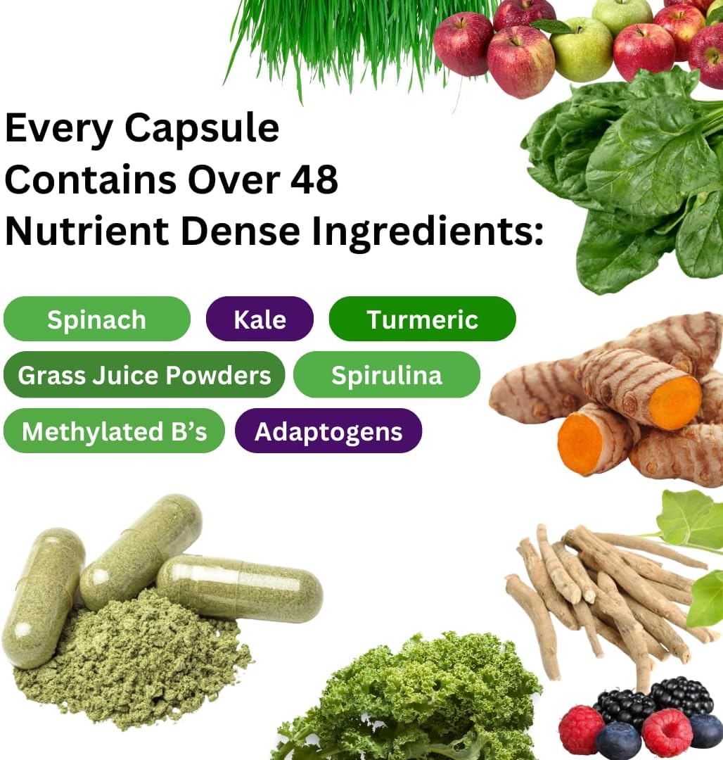 Paradise Herbs Earth's Blend - Paquete multivitamínico y complejo B...