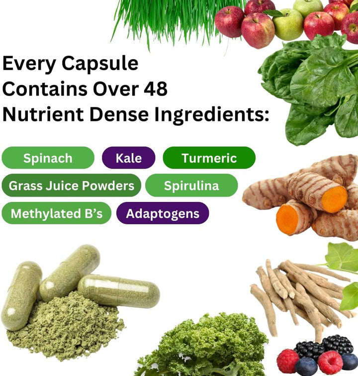 Paradise Herbs Earth's Blend - Paquete multivitamínico y complejo B...