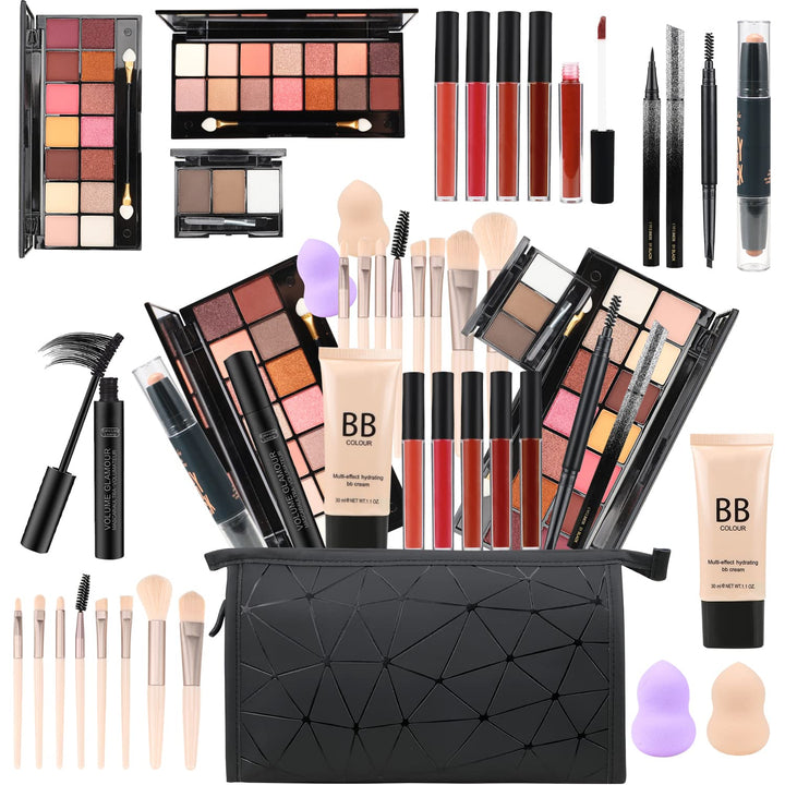 KARUIZI Juego de regalo de maquillaje todo en uno para mujer, kit c...