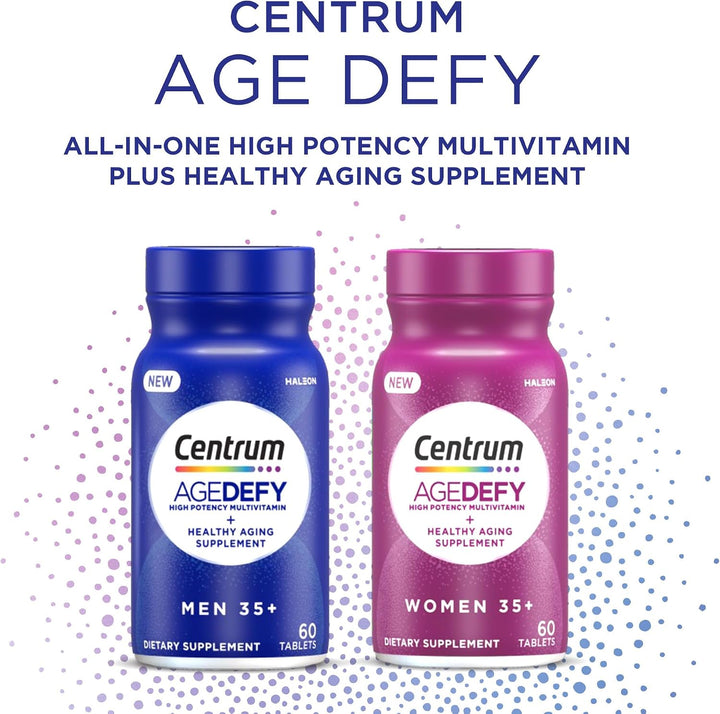 Centrum Age Defy para hombres mayores de 35 años - Suplemento multi...