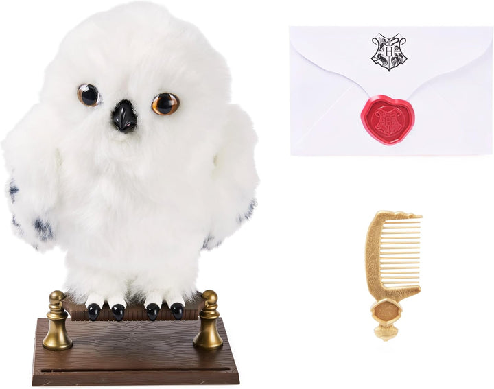 Wizarding World Harry Potter, lechuza interactiva Enchanting Hedwig...
