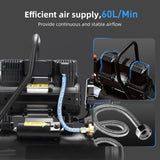 TLSols - Compresor de aire libre de aceite de 2.0 galones, 1.0 HP |...