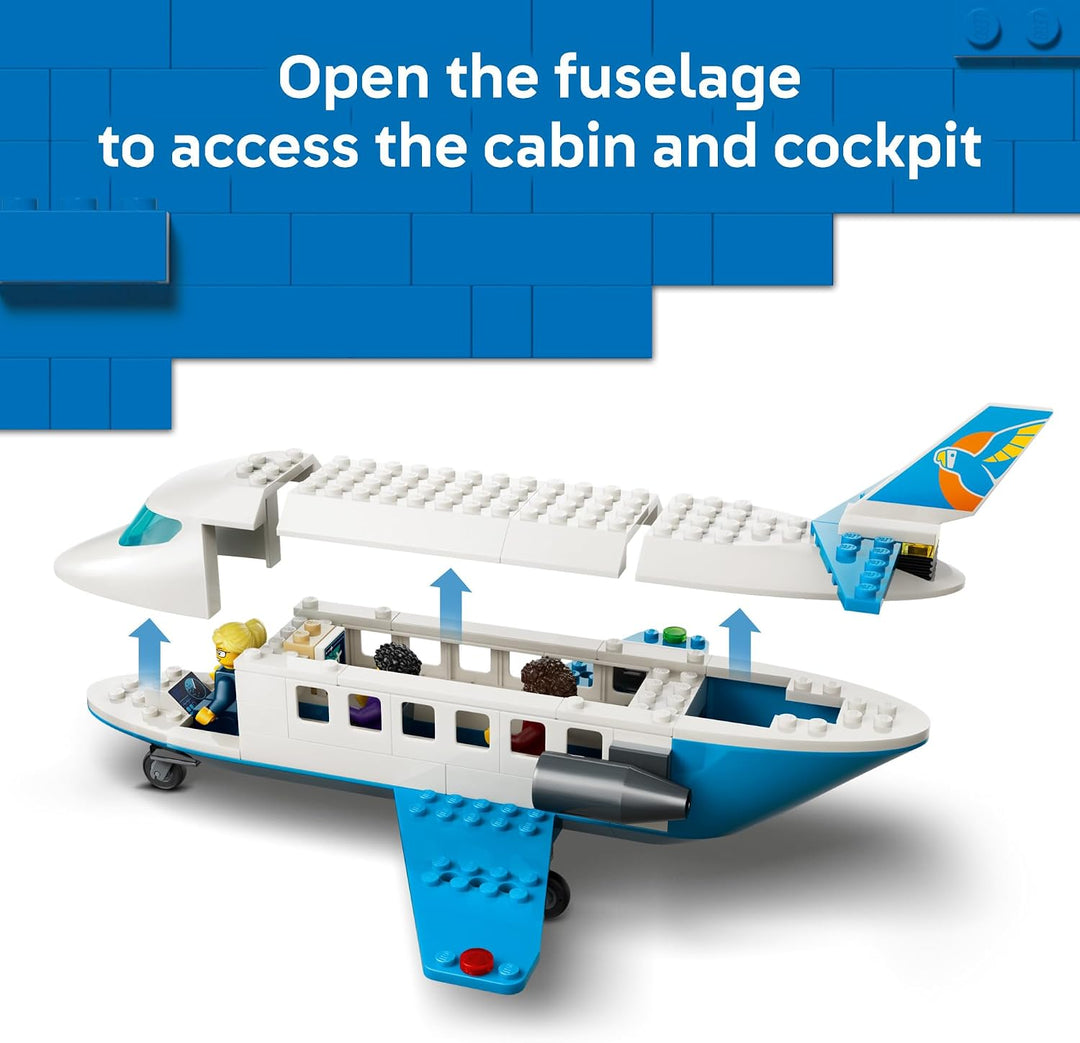 LEGO City Avión de Pasajeros 60492 | Juguetes de construcción para...