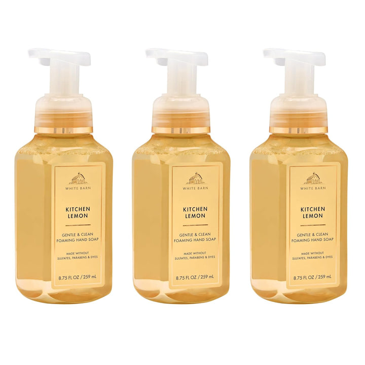Bath &amp; Body Works Kitchen Lemon - Jabón de manos espumoso suave...