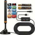 Antena de TV para Smart TV interior, antena de TV digital para canales