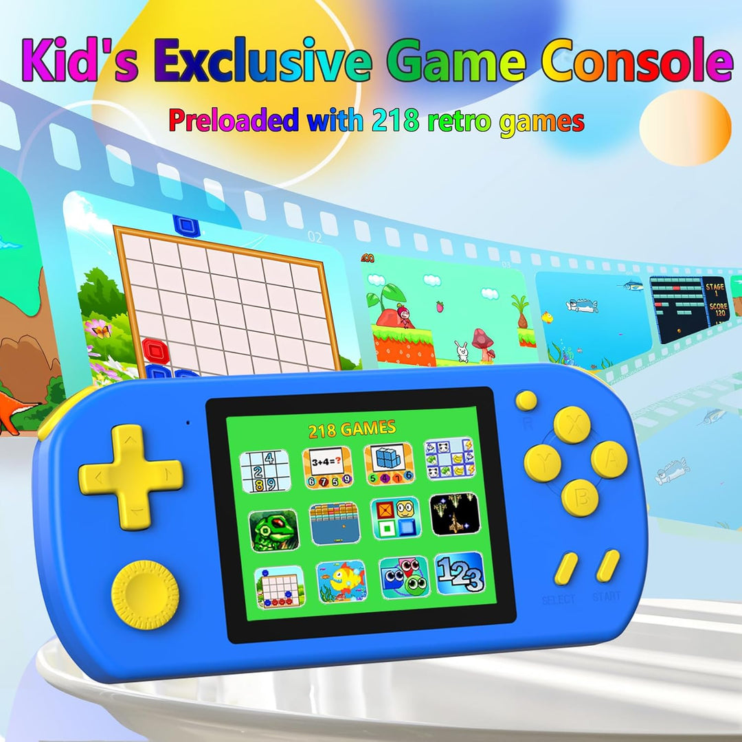 CCTU Juegos de mano para niños precargados con 218 juegos de video...