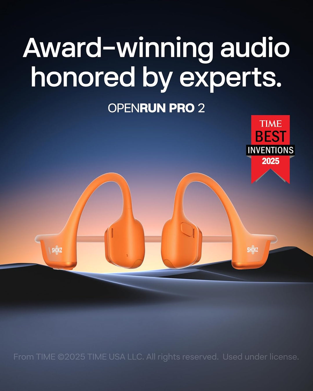 SHOKZ OpenRun Pro 2 - Auriculares de conducción ósea, auriculares d...