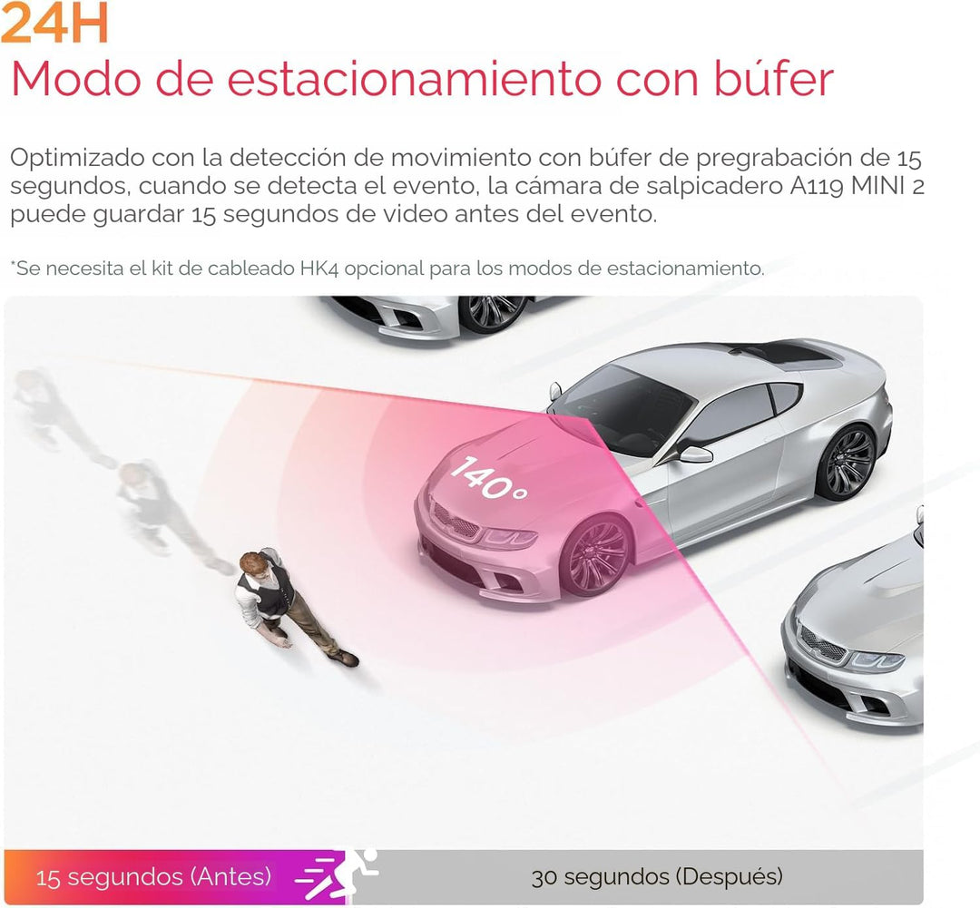 VIOFO Dash Cam A119 Mini 2 sensor STARVIS 2 2K 60 fps/HDR