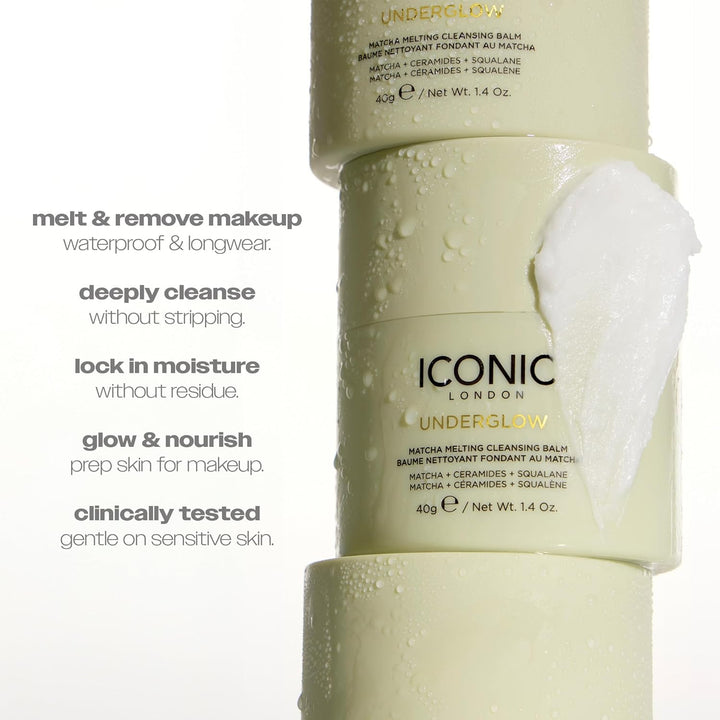 ICONIC LONDON Underglow Matcha Melting Cleansing Balm | Removedor d...