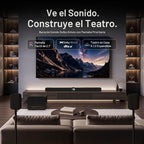 WiiM Bar 3.0.2 Dolby Atmos & DTS Smart Soundbar, pantalla táctil de 2.1