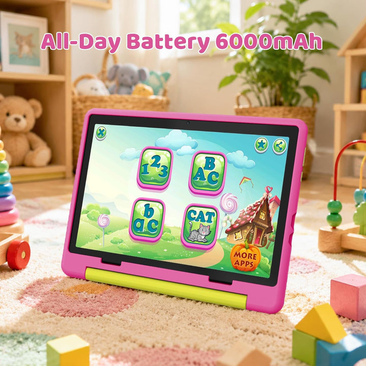 Gleeso Tableta para Niños Android 16, 24GB RAM 64GB ROM Tableta par...