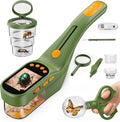 SEEKID Atrapa insectos para niños con pantalla de 2.4 pulgadas, kit de atrapador de insectos con grabación de fotos y video, kit de observación de insectos de mano, juguete de exploración científica