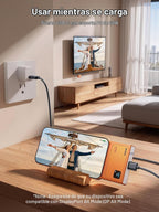 llano Transmisor y receptor HDMI inalámbrico USB-C S9, 328FT/100M