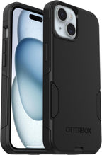 OtterBox iPhone 17e, 16e, 15, 14, & 13 Commuter Series Case - negro, Slim & Tough, Pocket-Friendly, con puerto Protection - Thin & Protective iPhone Case, Dual-Layer, Impact Absorbing iPhone Case