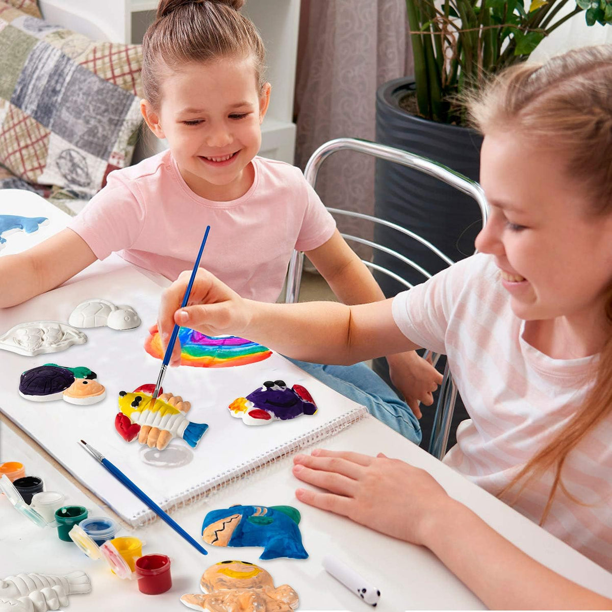 KODATEK Arts and Crafts for Kids 4-6, kit de pintura para niños de 80